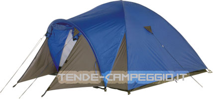 Tenda igloo con veranda